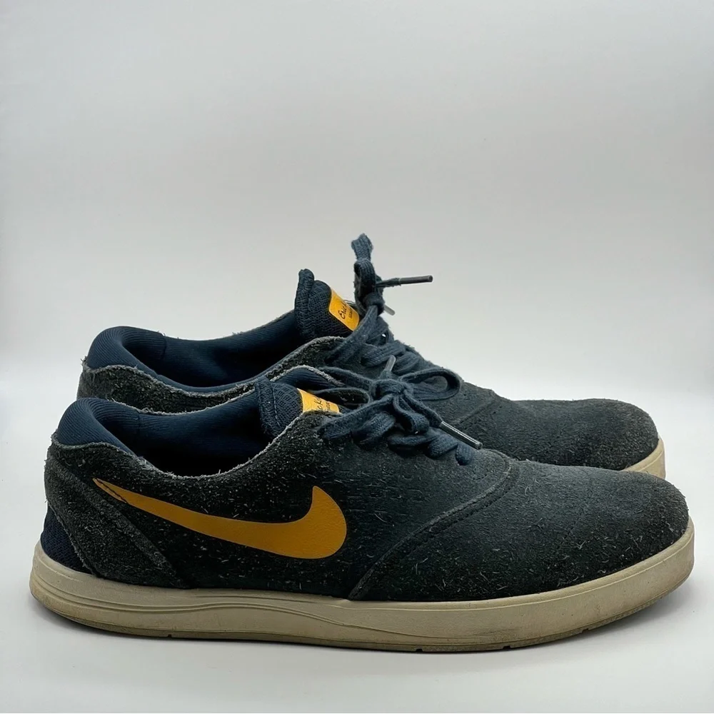 Nike SB Eric Koston 2 Navy Blue & Gold Sneakers